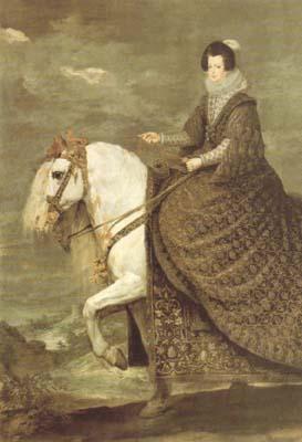 Diego Velazquez Queen Isabel on Horseback (detail) (df01) Germany oil painting art